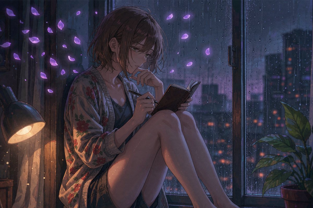 Illustrated AI roleplay scene